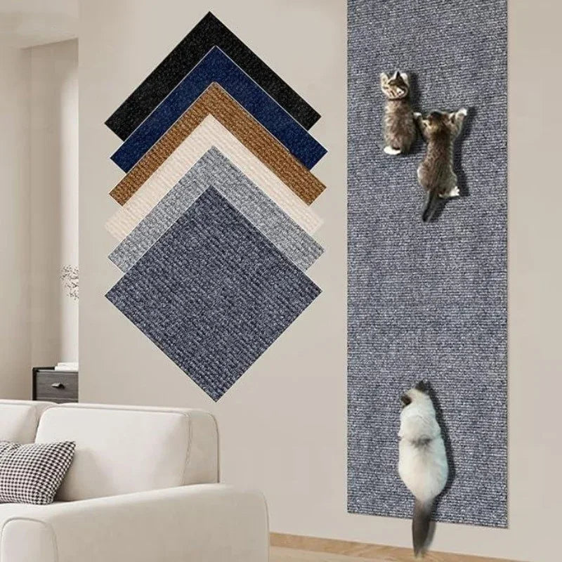 7 Colors Cat Scratcher – Sofa Protector & DIY Scratch Mat