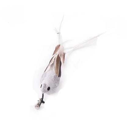 Handfree Feather Cat Wand – Interactive Hunting & Exercise Toy