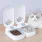 Automatic Pet Feeder & Water Bowl – Smart Feeding Made Easy
