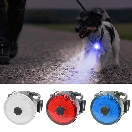 LED Pet Safety Collar Pendant – Bright, Rechargeable, and Portable