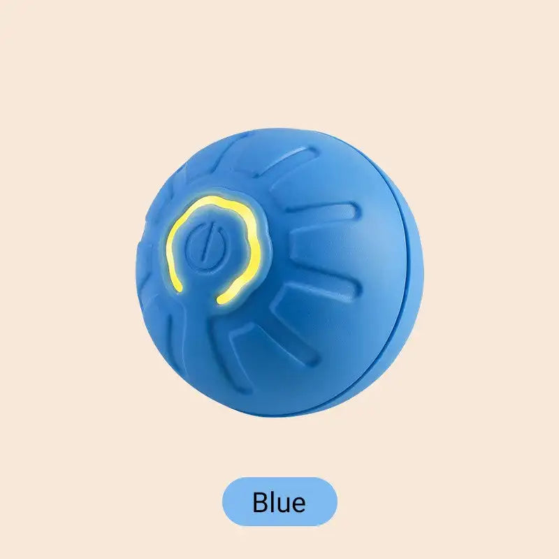 Electric Smart Pet Toy Ball Interactive Game Gravity Sensor Automatic Bouncing Bite-resistant Light Rechargeable LED Cat Dog Toy