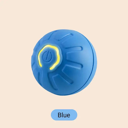 Electric Smart Pet Toy Ball Interactive Game Gravity Sensor Automatic Bouncing Bite-resistant Light Rechargeable LED Cat Dog Toy