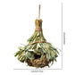 Natural Grass Bird Nest Hut – Hand-Woven Hideaway for Small Birds