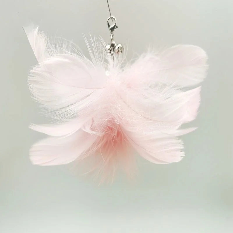 Handfree Feather Cat Wand – Interactive Hunting & Exercise Toy